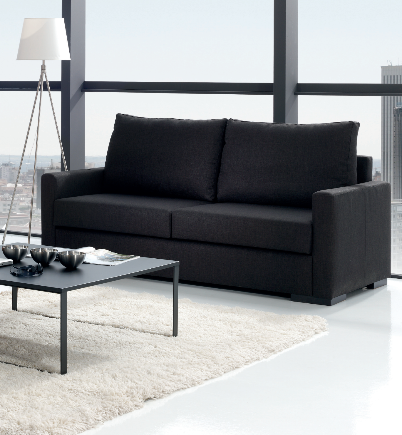 ISA Zweisitzer Sofa | Massivholz