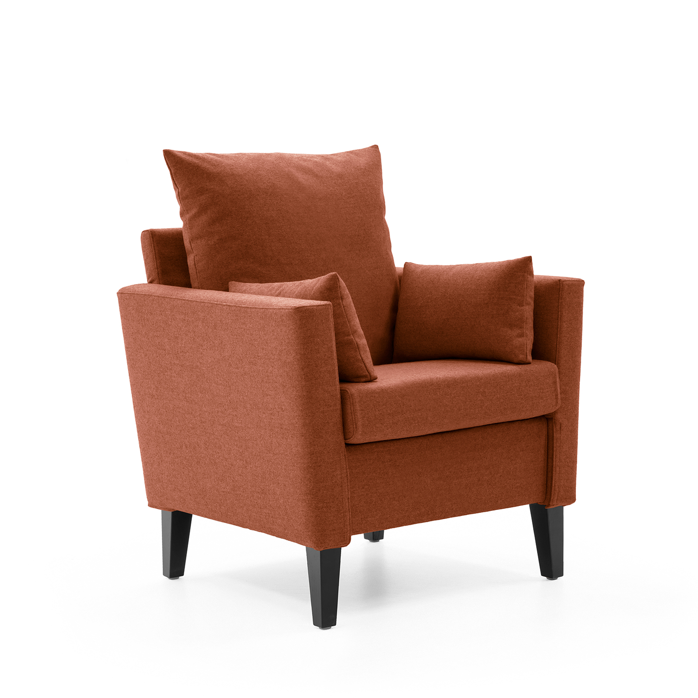 HELLAND Seniorensofa Bubble 1-Sitzer I gepolsterte Armlehnen