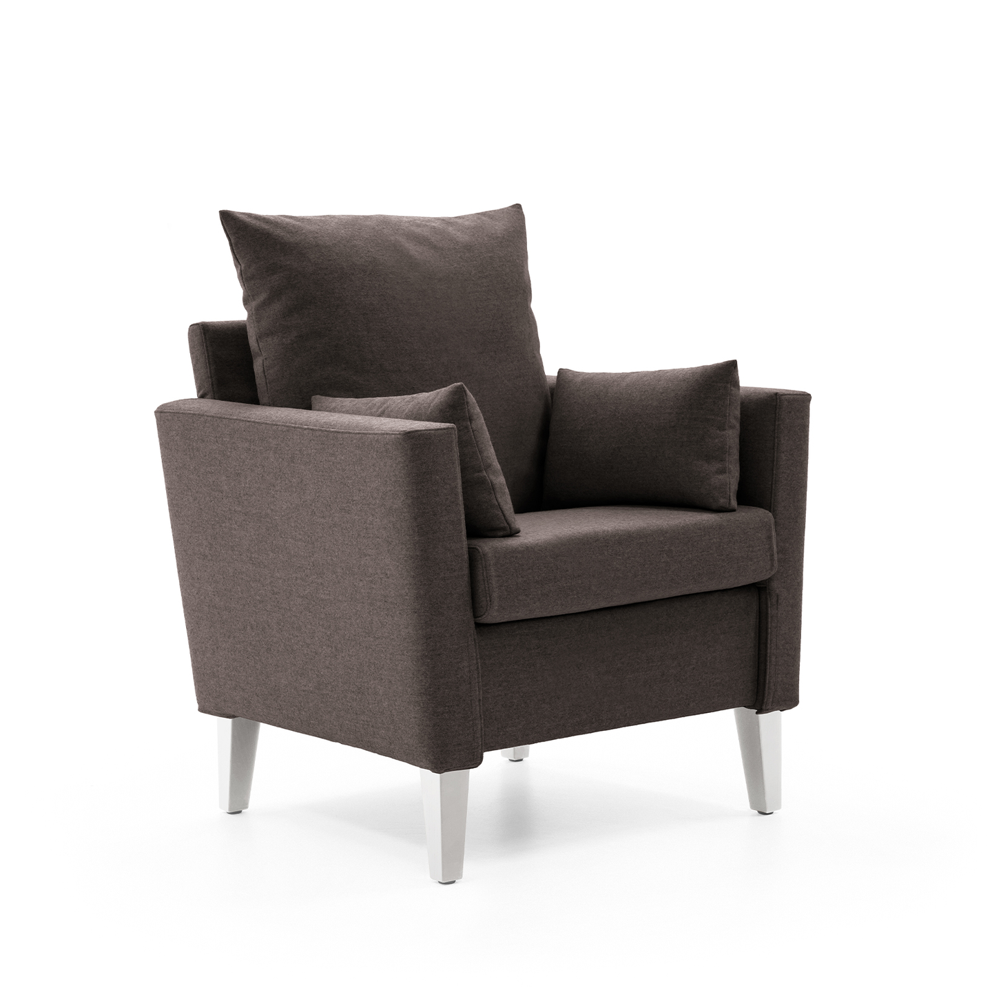 HELLAND Seniorensofa Bubble 1-Sitzer I gepolsterte Armlehnen