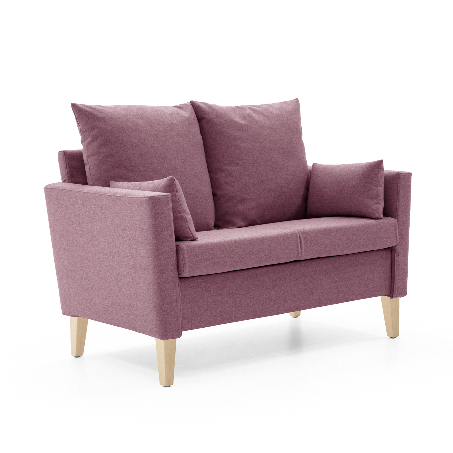 HELLAND Seniorensofa Bubble 2-Sitzer I gepolsterte Armlehnen