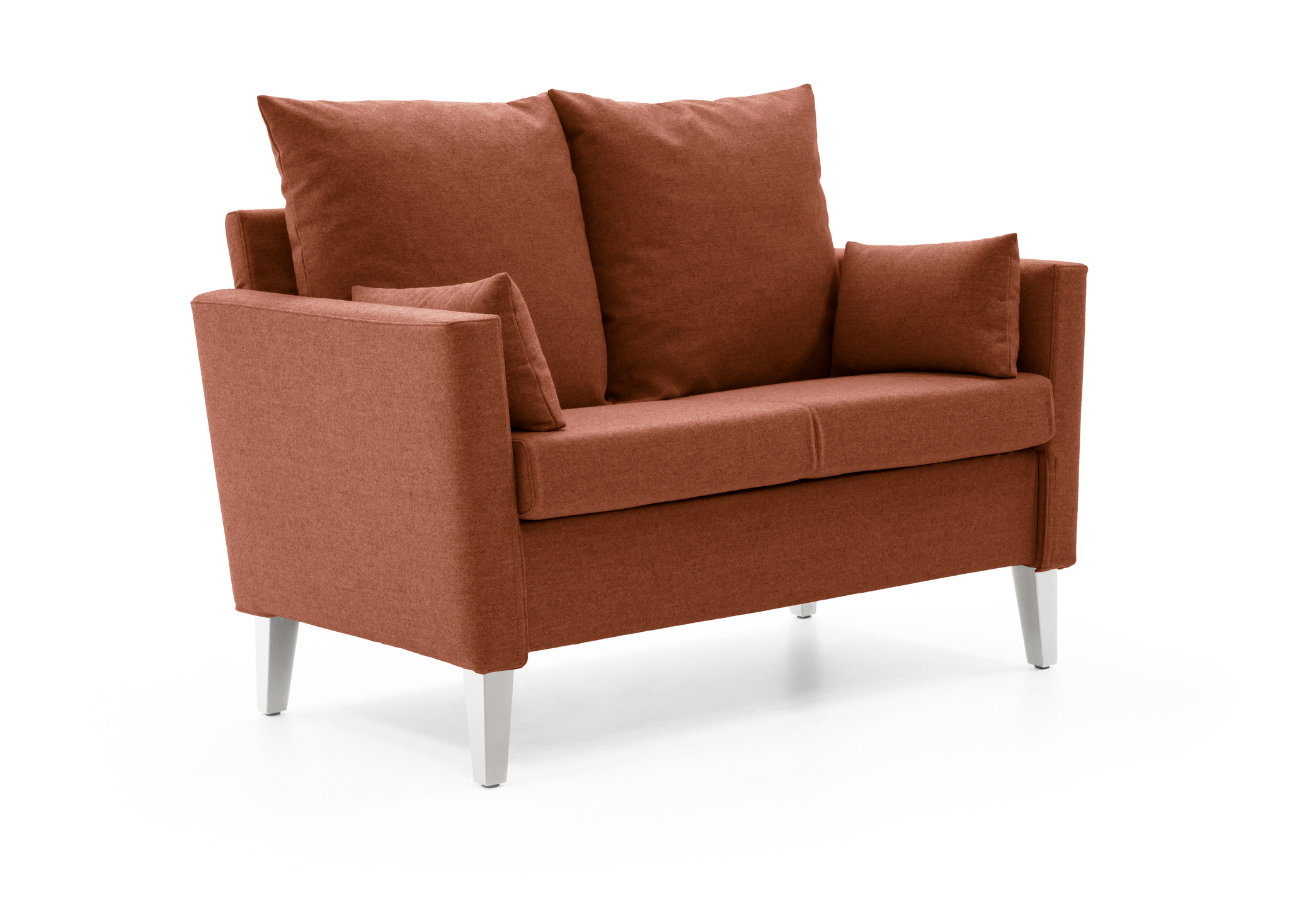 HELLAND Seniorensofa Bubble 2-Sitzer I gepolsterte Armlehnen