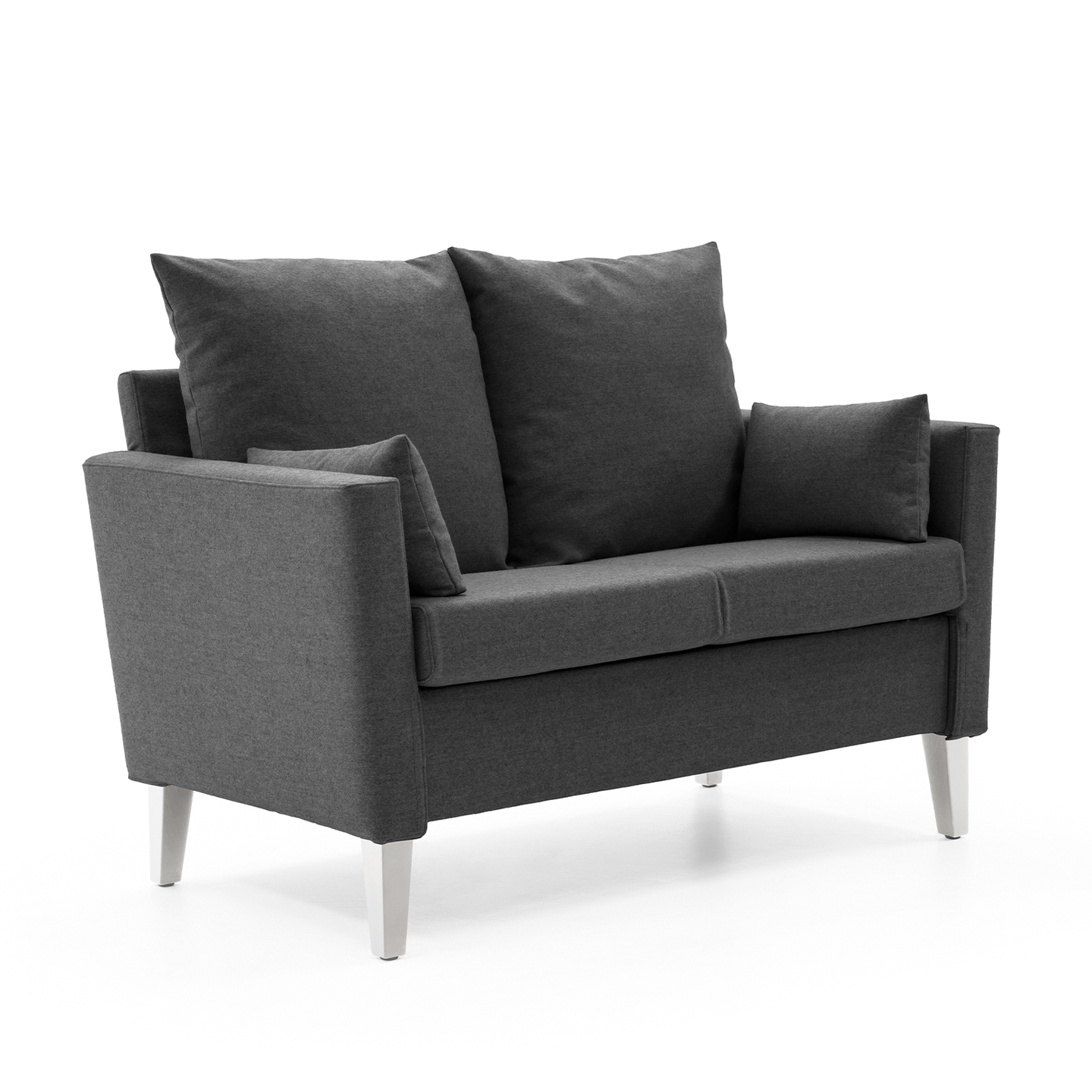 HELLAND Seniorensofa Bubble 2-Sitzer I gepolsterte Armlehnen