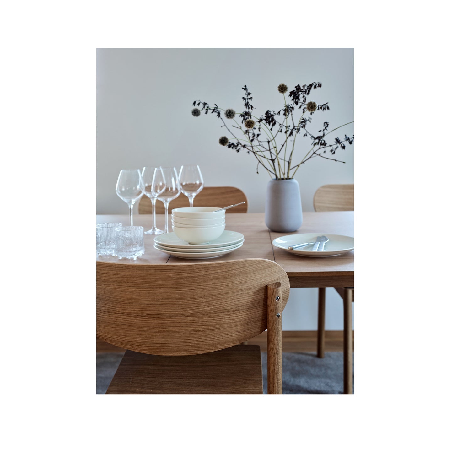 Ark Esstisch ausziehbar 200x100, mit 2 Ausziehplatten (260x100)