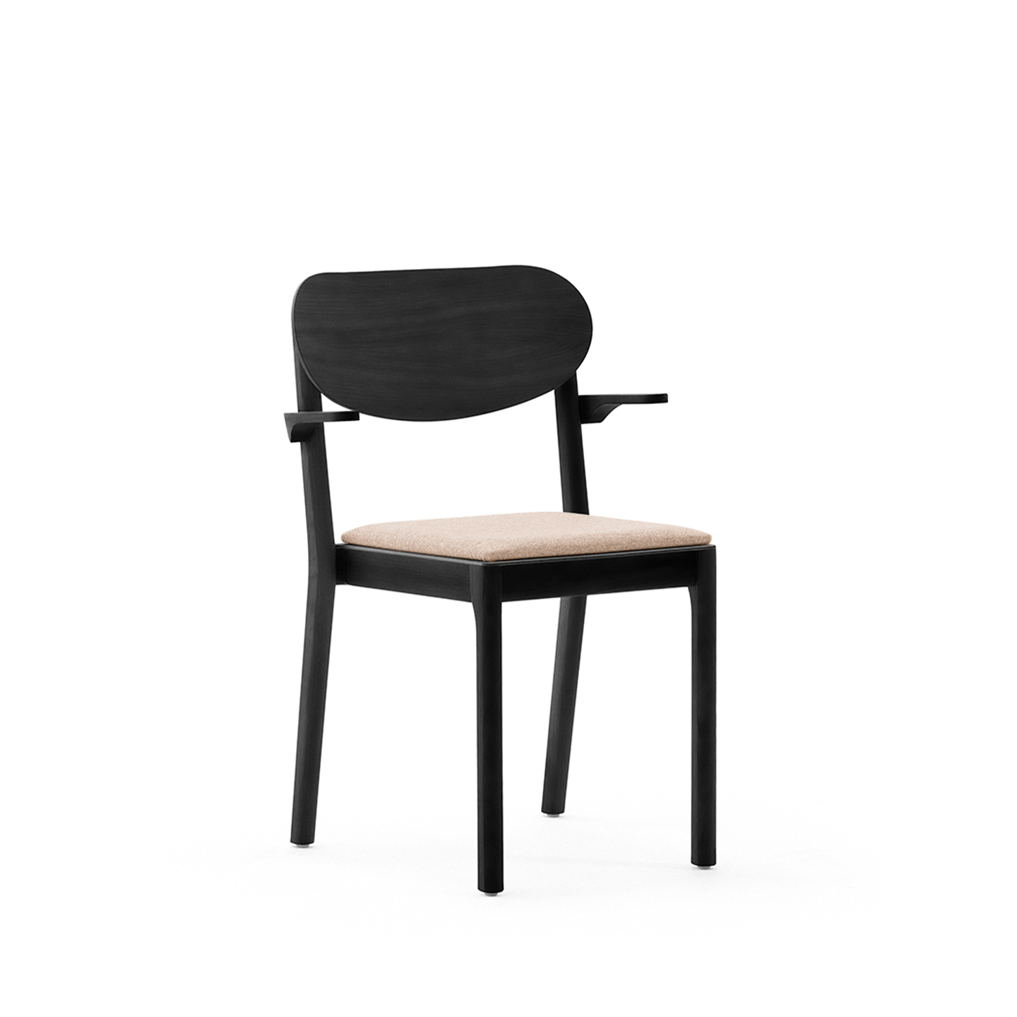 HELLAND Seniorenstuhl Svea - mit gepolstertem Sitz und Armlehnen