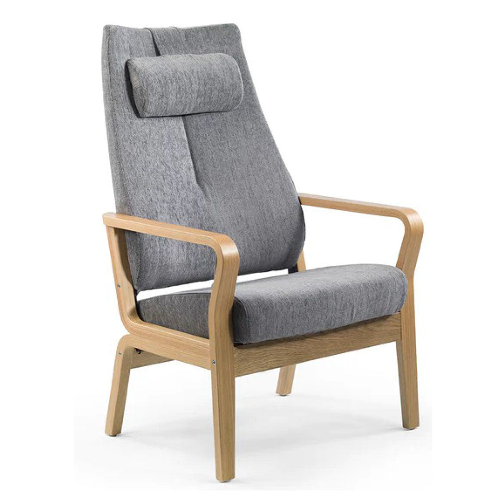 Salonsessel DUUN, Foyersessel, Fernsehsessel, belastbar bis 250kg, Relaxsessel, Norwegen