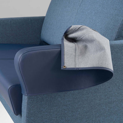 DUUN 3‑Sitzer Pflege‑Sofa – skandinavische Dreisitzer‑Bank mit überpolsterten Armlehnen