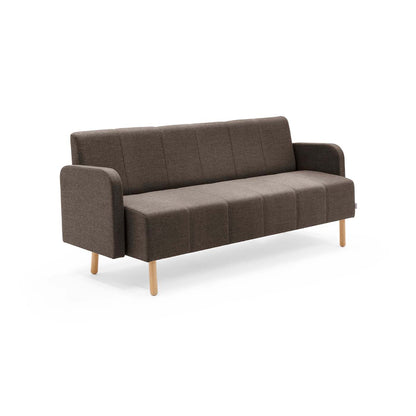 TIMEOUT 3‑Sitzer Pflege‑Sofa – skandinavische Dreisitzer‑Bank mit Armlehnen