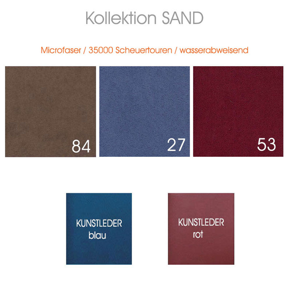 Kollektion SAND & Kunstleder